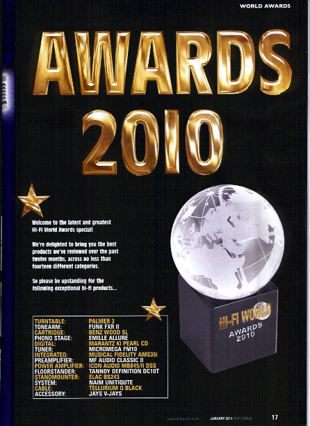 ELAC BS 243 review hifiworld award 1