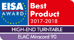 ELAC miracord 90 review eisa award 2017 2018